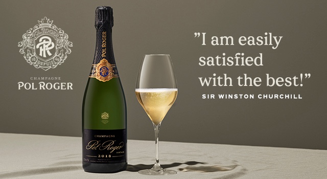 Champagne Pol Roger Vintage:  årgång 2018, 799 kr 