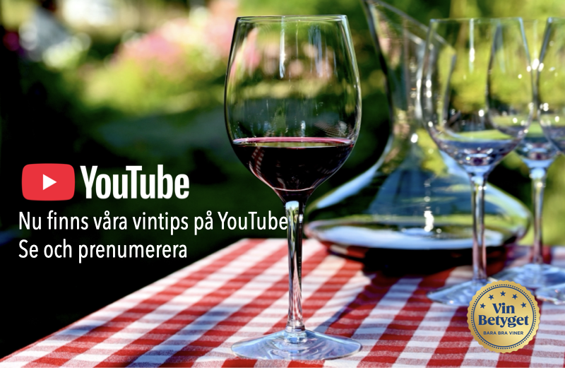 Viner med höga betyg på YouTube - Vinbetygets video 