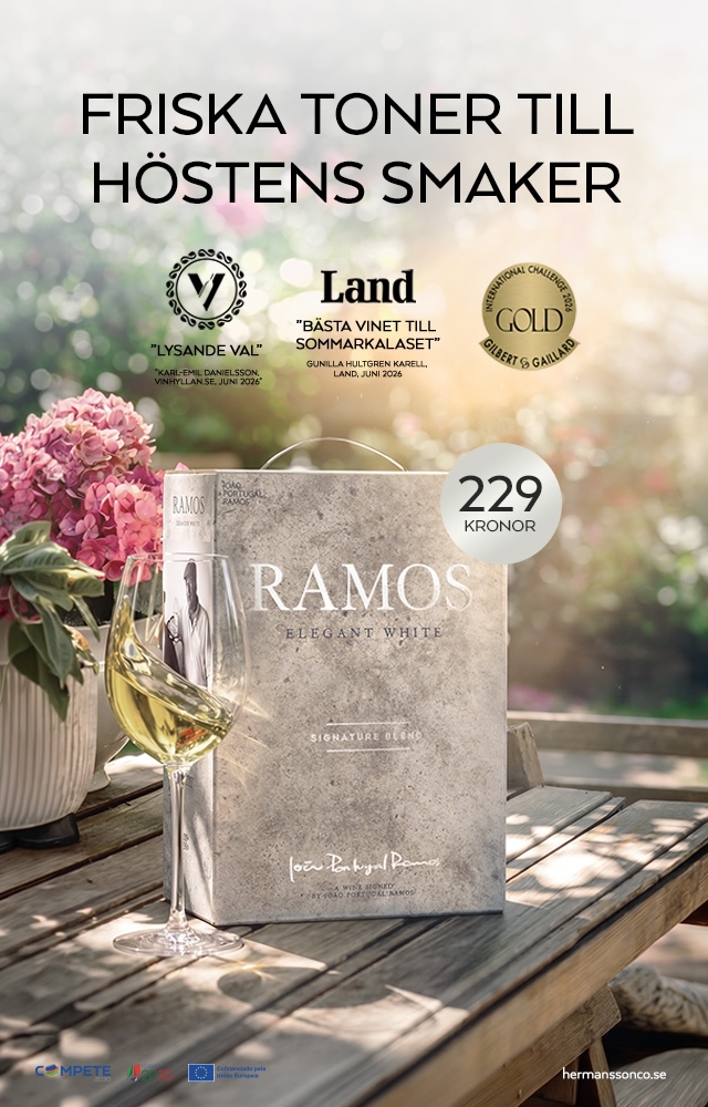 Vitt vin i box med bra pris: Ramos 229 kr 