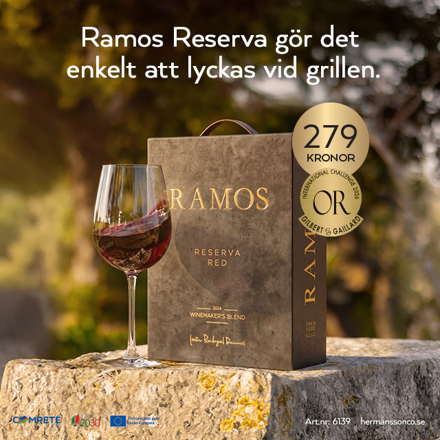 Rödvin från Portugal: Ramos. Mycket prisvärt