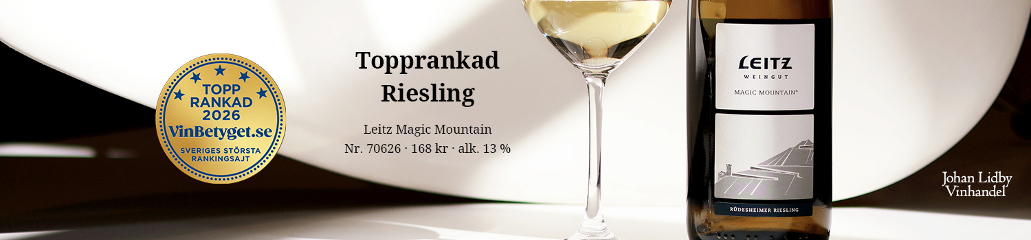 Riesling med toppbetyg: Leitz Magic Mountain- Vinbetyget