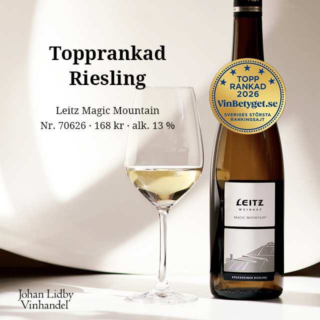 Riesling med toppbetyg: Leitz Magic Mountain- Vinbetyget