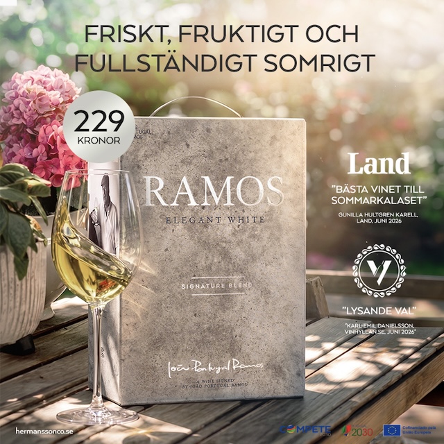 Vitt vin i box med bra pris: Ramos 229 kr 