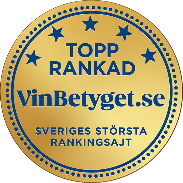 VinBetyget topprankad 5cm