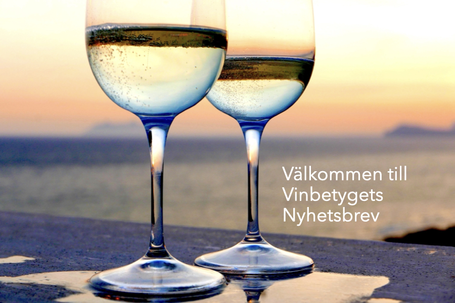 Nya vintips i Vinbetygets nyhetsbrev