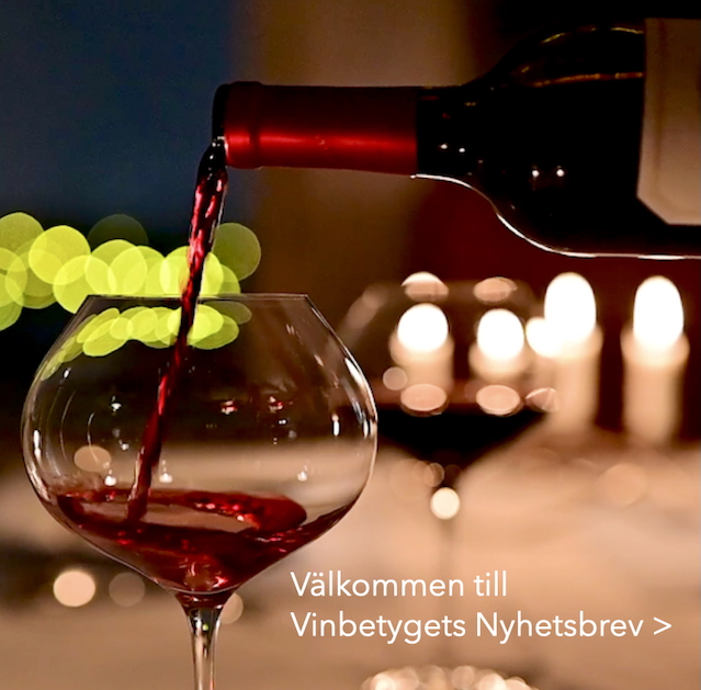 Nya viner och tips med Vinbetygets nyhetsbrev