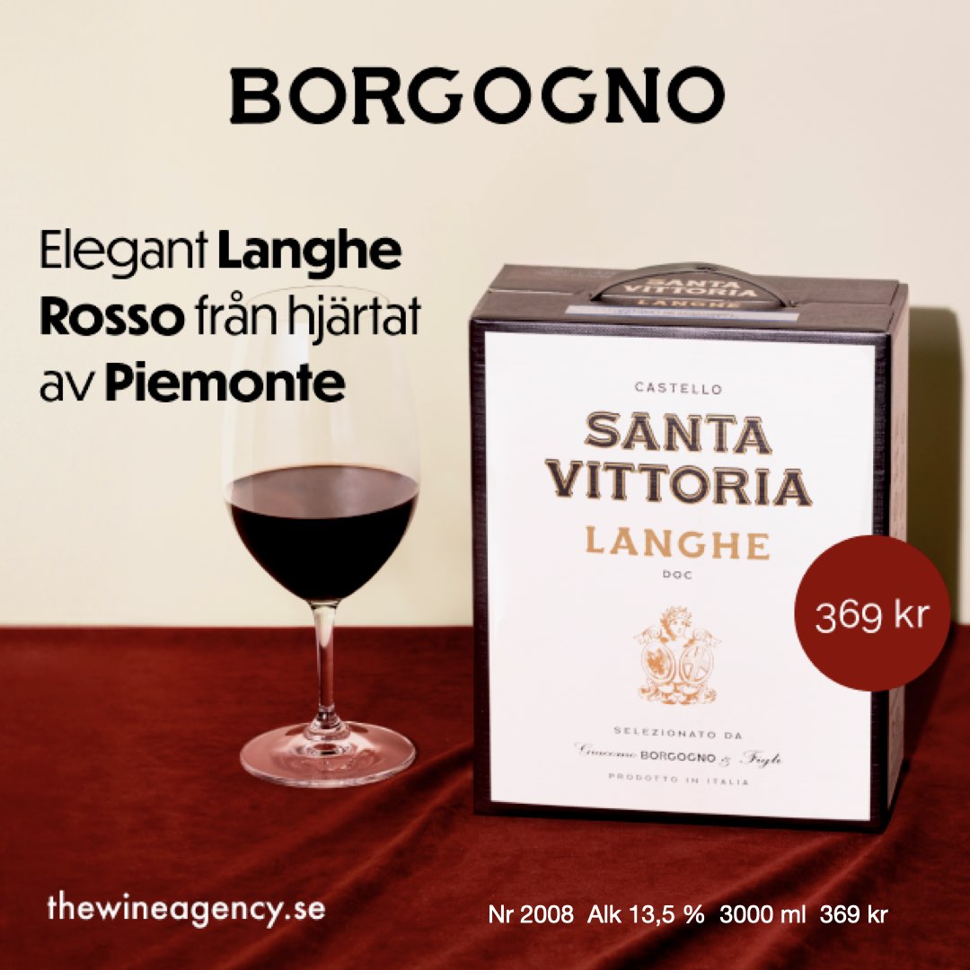 Bra boxvin från Italien: Santa Vittoria 369 kr