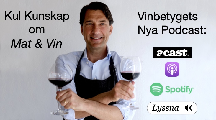 Kunskap om mat och vin med Vinbetygets podd