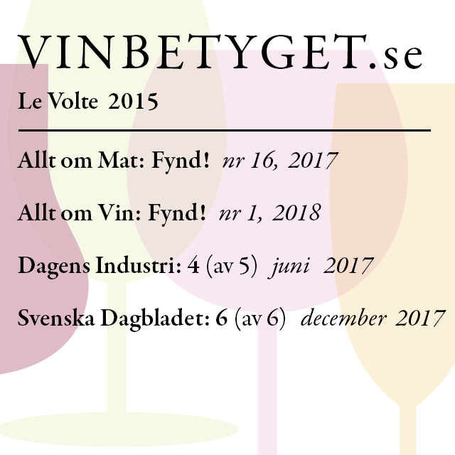 Vin betyg: Le Volte dell'Ornellaia (art nr 32472)