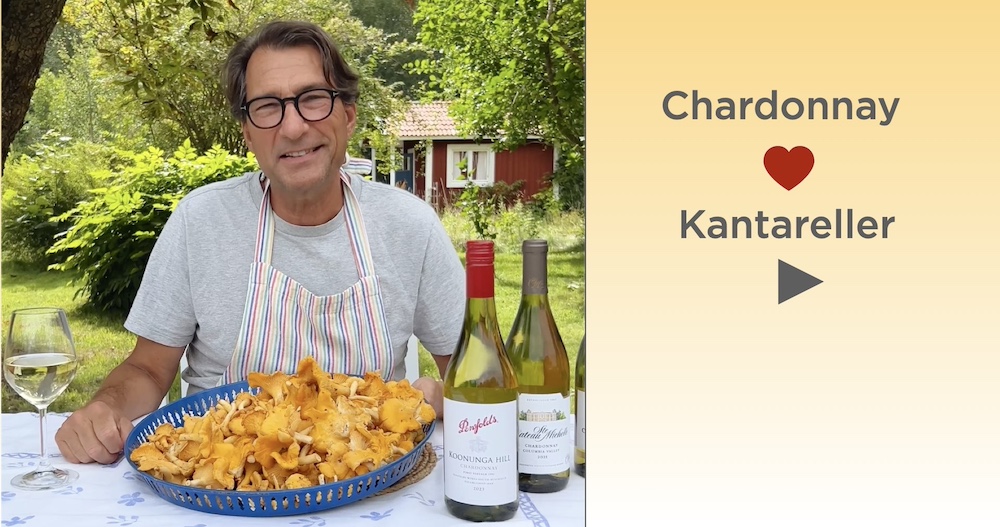 Vin till kantareller. Chardonnay-tips av Vinbetyget