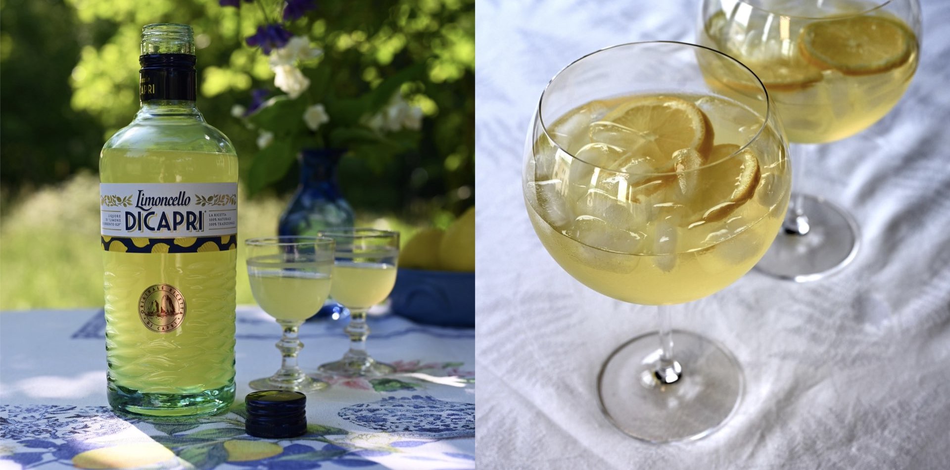 Limoncello och drinken Limoncello Spritz