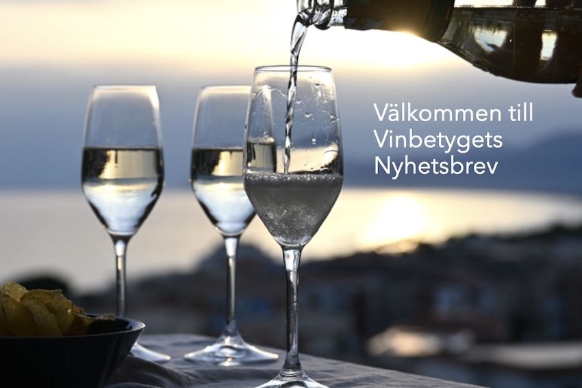 mousserande vin i Vinbetygets nyhetsbrev
