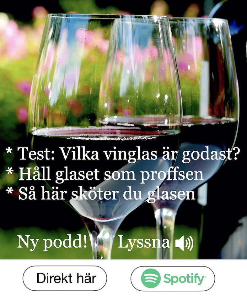 Vilka vinglas ska jag välja? Vinbetygets podd tipsar Vilka vinglas ska jag välja? Vinbetygets podd tipsar