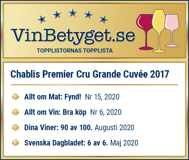 Vin betyg: Chablis Premier Cru Grande Cuvée  (art nr 6237)