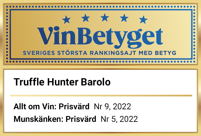 Vin betyg: Truffle Hunter  Barolo (art nr 56669)