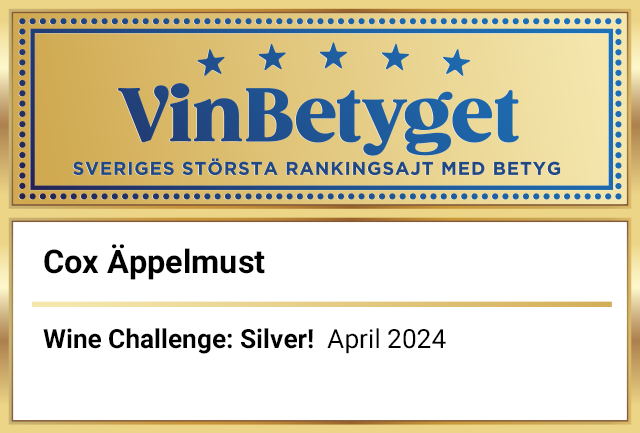 Vin betyg: Cox Äppelmust (art nr 19051)