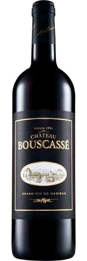 Rött vin från Frankrike till vilt: Chateau Bouscassé. Rekommenderas.