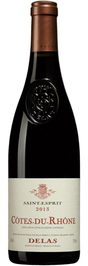Franskt vin, bra pris: Delas Saint-Esprit Côtes-du-Rhône 