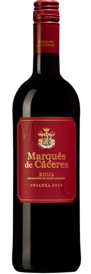  Rioja på topplistan: Marqués de Cáceres, årgång 2015!