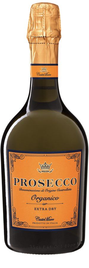 Bild på Castelmare Prosecco Organic Extra Dry
