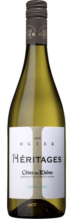 Bild på Héritages Côtes du Rhône Blanc Ogier