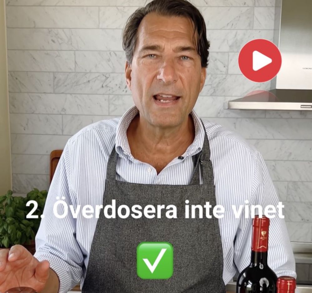 Vin i matlagningen. Tre saker att tänka på.