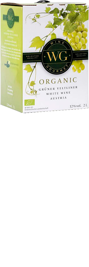 Bild på WG Organic Grüner Veltliner, boxvin 3000 ml.