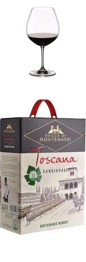 Bild på Rocca di Montemassi Sangiovese, boxvin 3000 ml